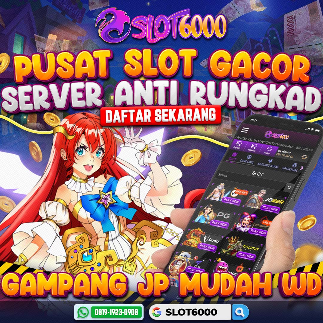 SLOT6000 ✈️ Daftar Gampang Pakai Link Login Alternatif Cepat Anti Gangguan Gak Ribet
